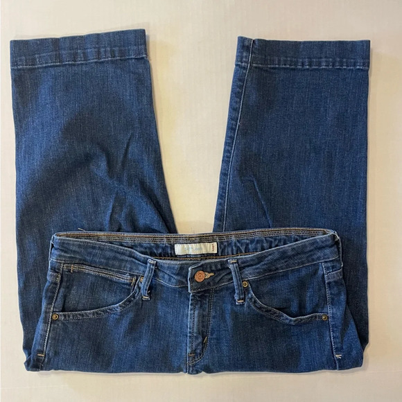 Levi’s 545 Jeans denim Capri size 10 - Picture 2 of 5